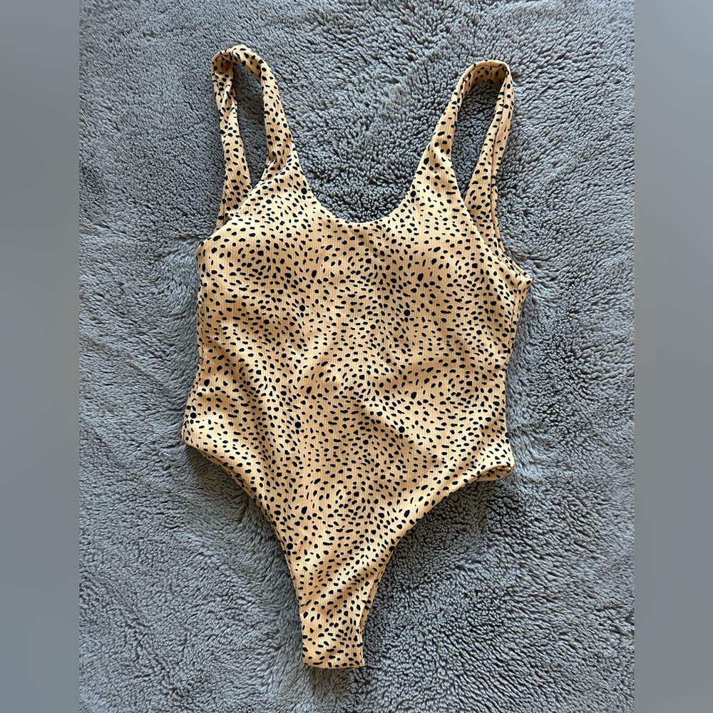 Disco swim one piece bathing suit